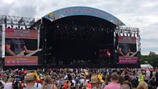 Isle of Wight Festival: Day three crowds