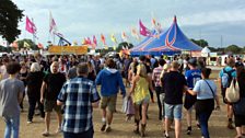 Isle of Wight Festival: Busy day