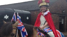 Pippa at Cheshire riding school taken by mum Lisa O'Neill