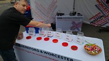 Evesham EU Referendum Market Stall