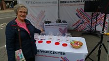 Evesham EU Referendum Market Stall