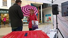 Worcester EU Referendum Market Stall