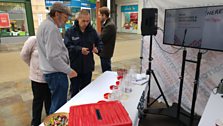 Worcester EU Referendum Market Stall