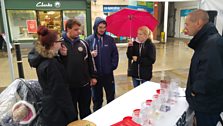 Worcester EU Referendum Market Stall