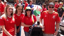 Y Cymry yn Toulouse - Cymru v Rwsia