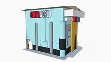 Cineworld, Glasgow designed in Tinkercad