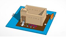 Kismul Castle designed in Tinkercad