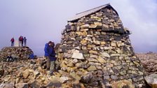 Togalach aig mullach Beinn Neibhis