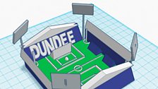 Dens Park, home to Dundee Football Club