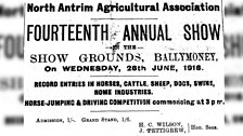 Don't miss the fourteenth annual agricultural show Ballymoney Free Press