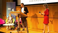 Author and judge Matt Haig introduces the winners