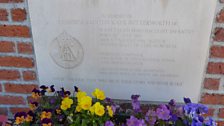 Butterworth memorial at Pozieres