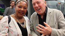 Cleo Sylvestre and Christopher Timothy