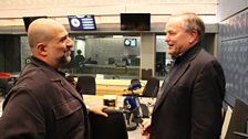 Omid Djalili and Clive Anderson