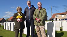 Remembering Hedd Wyn at Artillery Wood cemetery