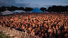 A packed crowd for The Boomtown Rats