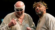 King Lear: The Earl of Gloucester and King Lear (Photo: Jonathan Keenan)