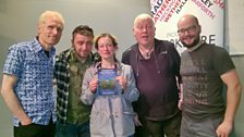 Kate Rusby, Damien O'Kane and Joe Rusby with David and Lee Durberville