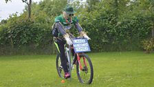 Lance Armstrong Scarecrow