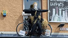 Boris Johnson Scarecrow