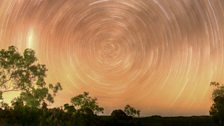 Circumpolar Star Trails from the Outback