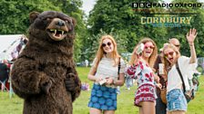 Cornbury: Festival-goers on Friday at the festival