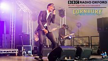 Cornbury:  Lemar on stage