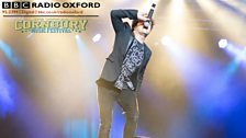 Cornbury:  Jamie Cullum on stage