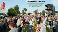 Cornbury: Sunshine on Friday afternoon