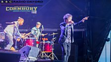 Cornbury: Jamie Cullum on stage