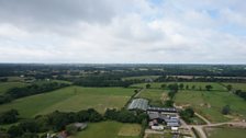 The views on a good day are fantastic, here you can see right across the New Forest