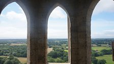 From the cupola which crowns the tower the views are, without doubt, the best in the New Forest