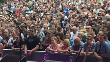 Village Green Festival: Crowds