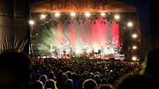 Cornbury: Night falls on the main stage