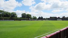 View of Glebe Park, home ground of Brechin City Football Club