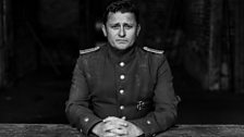 German officer in his dugout