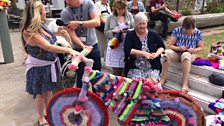 Yarn Bombers