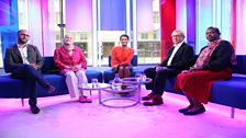 Naga Munchetty with guests...