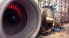 Einnsean RB211 le Rolls Royce