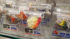 The Berlin Wall as a souvenir