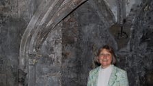 08 - Canon Celia Thomson in the Cathedral Crypt.JPG