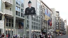 Checkpoint Charlie with the Wall Museum