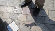 The geology of the coblestones outside St Paul’s alludes to the city's past