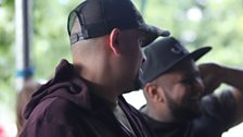 Kan D Man & DJ Limelight at Wireless Festival 2016