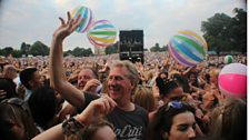 Splendour: The crowd was a record one for the festival