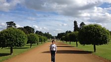 Helen takes in the gardens of Wrest Park