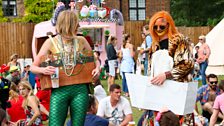 Standon Calling: Fancy dress