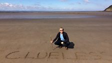 James on Brean Sands