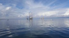 Oilrigs in the Cromarty Firth