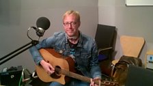 Roger Davies performing live on The Durbervilles Folk & Roots Show